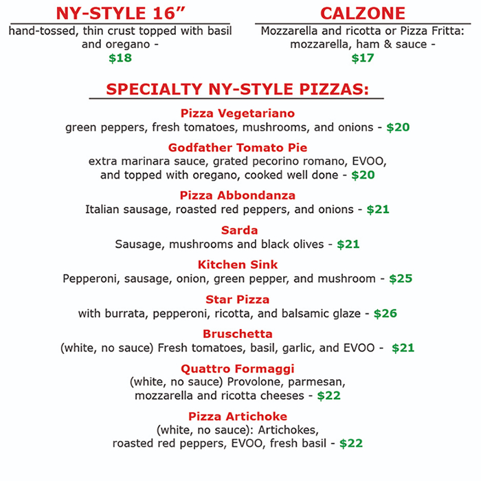 Pizza & Calzone